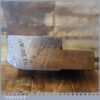 Vintage No: 14 Skew Iron Rounding Beechwood Moulding Plane - Good Condition