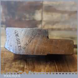 Vintage No: 14 Skew Iron Rounding Beechwood Moulding Plane - Good Condition