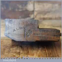 Vintage Charles Nurse & Co No: 14 Rounding Beechwood Moulding Plane