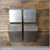 Vintage Matched Pair Eclipse No: N165 Engineers 3” Vee Blocks - Good Condition