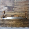Vintage Drawknife 9” Cutting Edge Beechwood Handles - Sharpened Honed