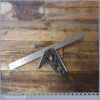 Vintage Rabone Chesterman No: 1902 Cast Steel Adjustable Combination Square
