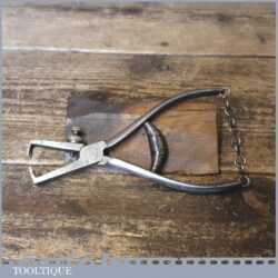 Vintage German Spring Loaded Wire Stripping Pliers - Good Condition