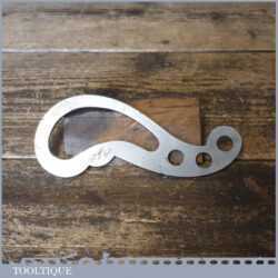 Vintage Engineers Curved Marking Template - Good Condition