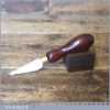 Vintage New Old Stock Geo Barnsley Clickers Leatherworking Breasting Shoe Knife