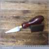 Vintage New Old Stock Geo Barnsley Clickers Leatherworking Breasting Shoe Knife
