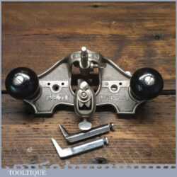 Vintage Stanley England No: 71 Hand Router Plane Complete - Good Condition