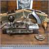 Vintage Boxed Stanley USA No: 45 Combination Plough Plane - Fully Refurbished