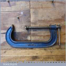 Vintage 10” Woden No: 126 Woodworking G Clamp - Good Condition