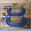 Vintage Pair 3” Record Woodworking G Clamps - Good Condition