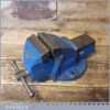 Vintage Record No: 0 Engineers’s Cast Steel Bench Vice 2 ½” Jaws - Good Condition