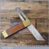 Vintage GTL Carpenters Beechwood Brass Sliding Bevel- Good Condition