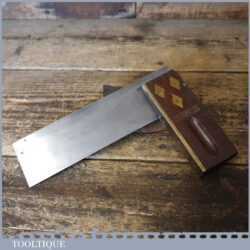 Vintage W. Marples & Sons Carpenters Rosewood Brass 6” Try Square