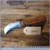 Vintage Cobblers Leatherworking Butt Knife - Good Condition
