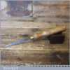 Vintage Stormont 3/32” Firmer Chisel Broad Arrow 1943- Sharpened Honed