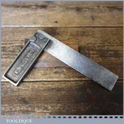 Vintage Stanley USA 6” Cast Steel Calibrated Carpenters Try Square