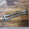 2 Vintage Britool Whitworth Ring Spanners - Good Condition