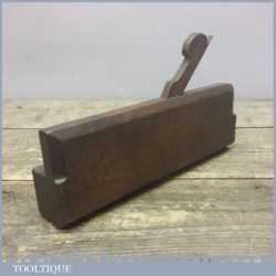 Antique 18th Century Ogee Complex Moulding Plane By R Rowell
