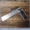Vintage Rabone No: 1905 Carpenters 6” Cast Steel Calibrated Try Square