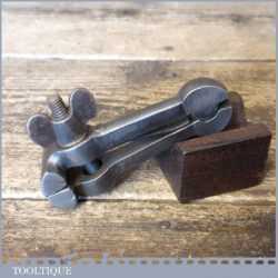 Vintage T Newey & Sons Spring Loaded Cast Steel Hand Vice - Good Condition