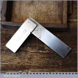 Vintage Moore & Wright Engineer’s 2” Square - Fully Refurbished