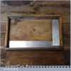 Vintage Boxed Moore & Wright Engineer’s 7” Square - Fully Refurbished