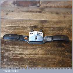 Vintage Stanley No: 151 Curved Sole Adjustable Metal Spokeshave - Good Condition