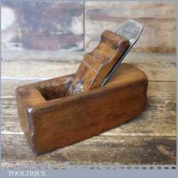 Vintage Coachmakers 6” Beechwood Compass Plane - Good Condition