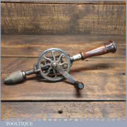 Vintage Millers Falls Co. USA No: 2 Egg Beater Hand Drill - Good Condition