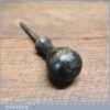 Antique 19th Century Clockmakers Small Screwdriver With Ebonised Handle