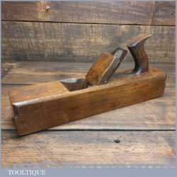 Vintage Highgate Tool Co Carpenter’s 16” Beechwood Jack Plane - Lapped Flat