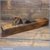 Antique A House Carpenter’s 22” Beechwood Trying Plane - Lapped Flat
