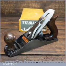 Vintage Boxed Stanley England No: 4 Smoothing Plane - Fully Refurbished