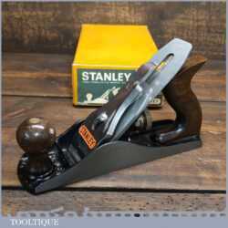 Vintage Boxed Stanley England No: 4 Smoothing Plane - Fully Refurbished