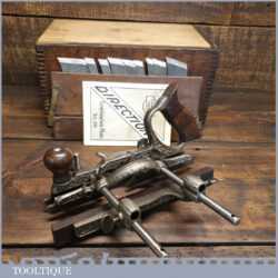 Vintage Stanley USA No: 46 Skew Blade Combination Plough Plane - Excellent Condition