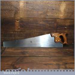 Vintage Trade 26” Rip Saw 6 TPI Fully Refurbished Sharpened Ready For Use