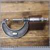 Vintage Moore & Wright No: 966/2 1” – 2” Imperial Micrometer - Good Condition