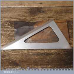 Vintage Engineers 30 Degree Cast Steel Template - Good Condition