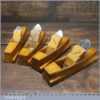 Set Of 4 No: Pattern Maker’s Beechwood Block Planes - Excellent Condition