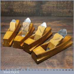 Set Of 4 No: Pattern Maker’s Beechwood Block Planes - Excellent Condition