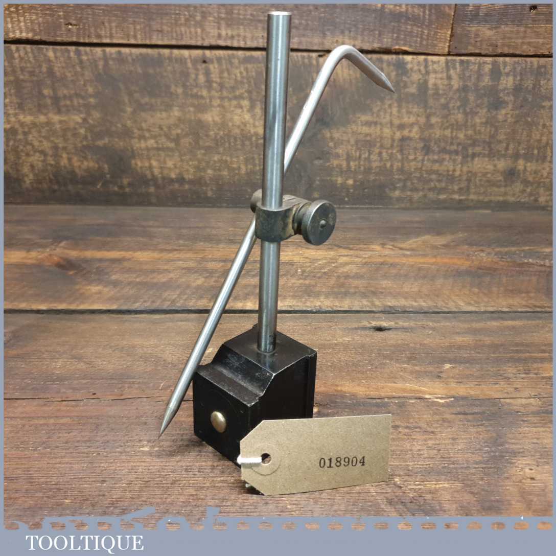 Vintage Engineer’s Heavy Duty Surface Height Gauge Good