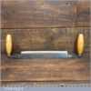 Vintage Carpenter’s Drawknife With 10 ¼” Cutting Edge - Sharpened Honed