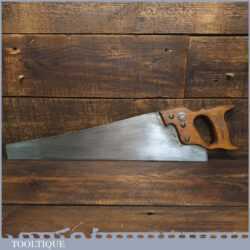 Vintage Spear & Jackson 20 ½” Rip Saw 9 TPI - Refurbished Sharpened