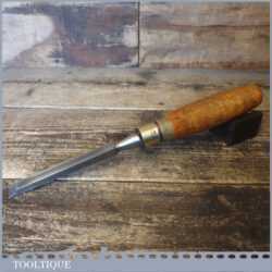 Vintage Marples Carpenter’s 1/2” Cast Steel Sash Mortice Chisel - Fully Refurbished