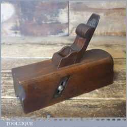 Vintage Carpenter’s Beechwood Stop Chamfer Plane - Ward & Payne Iron