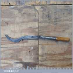 Vintage Ward & Payne Heavy Duty 1/2” Swan Neck Lock Mortice Chisel - Sharpened Honed