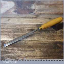 Vintage J. Frost Pattern Makers 3/4” Bevel Edge Paring Chisel - Sharpened Honed