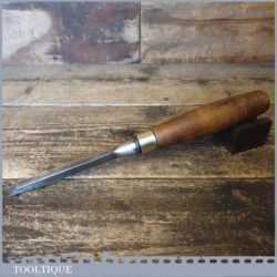 Vintage W. Marples Carpenter’s 3/8” Cast Steel Sash Mortice Chisel - Fully Refurbished
