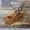 Antique Shipwrights 6 ½” Beechwood Mast Or Spar Plane - Good Condition