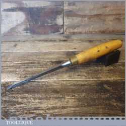Vintage Stormont Carpenter’s 1/4” Cast Steel Sash Mortice Chisel - Sharpened Honed